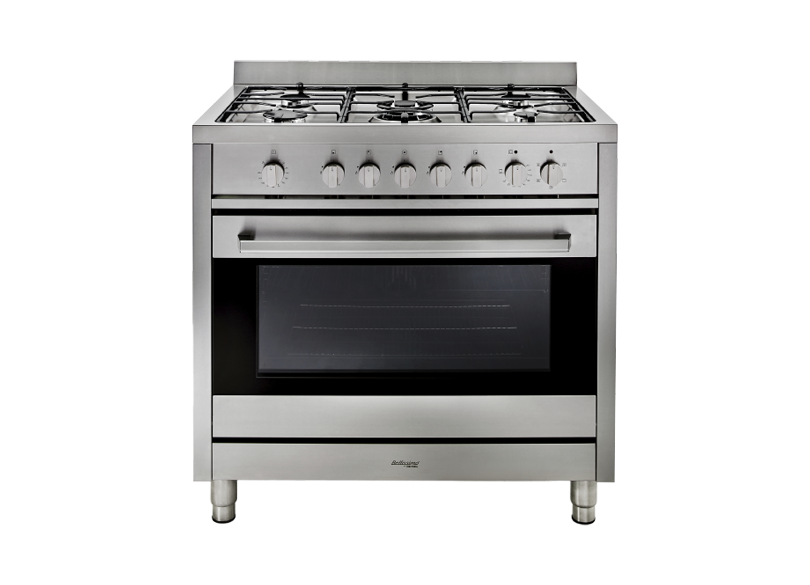 90cm Dual Fuel Upright Cooker Technika