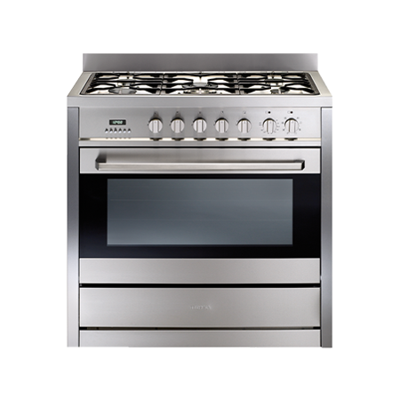 technika 60cm dual fuel upright cooker